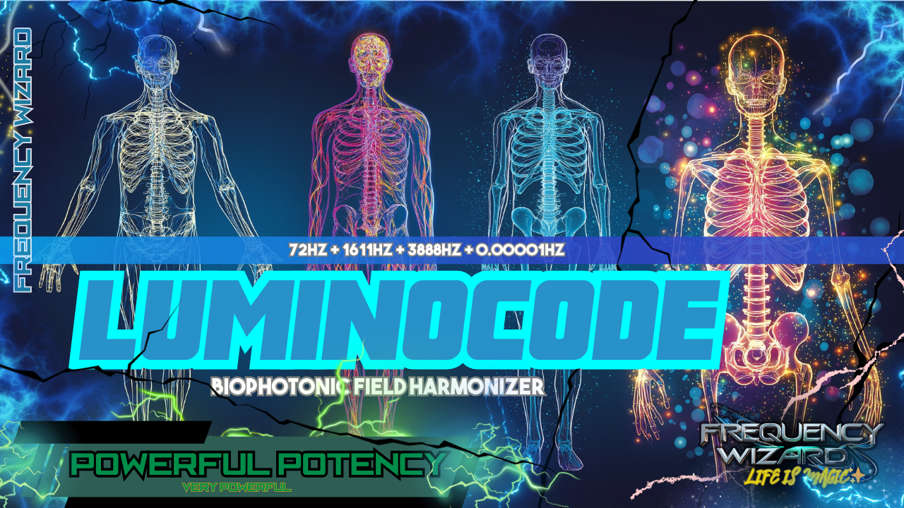 LUMINOCODE [Biophotonic Field Harmonizer] (The Super Booster Everyone Wants!)