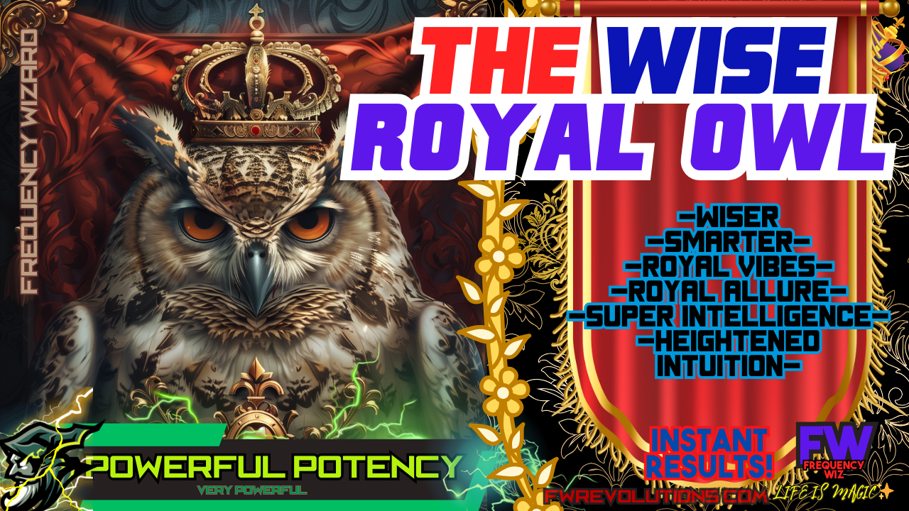 The Wise Royal Owl (LIFE CHANGING!)