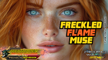 Load image into Gallery viewer, FRECKLED FLAME MUSE  [937Hz + 3222Hz + 78.8Hz + 0.0009Hz]