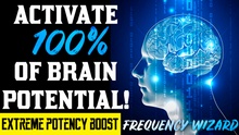 Load image into Gallery viewer, ACTIVATE 100% OF YOUR BRAIN POWER!! POWERFUL SUBLIMINAL BRAIN FREQUENCY WIZARD