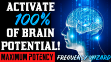 Load image into Gallery viewer, ACTIVATE 100% OF YOUR BRAIN POWER!! POWERFUL SUBLIMINAL BRAIN FREQUENCY WIZARD