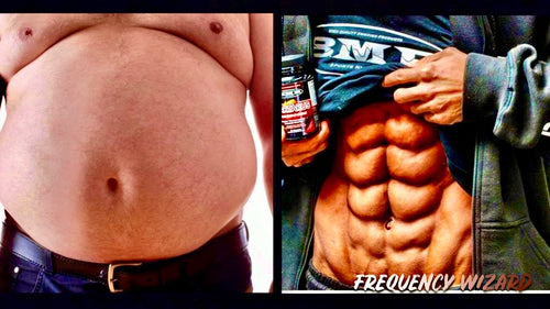 BIG BELLY TO 10 PACK ABS TRANSFORMATION FAST & NATURALLY! SUBLIMINAL FREQUENCIES HYPNOSIS BIOKINESIS - FREQUENCY WIZARD!