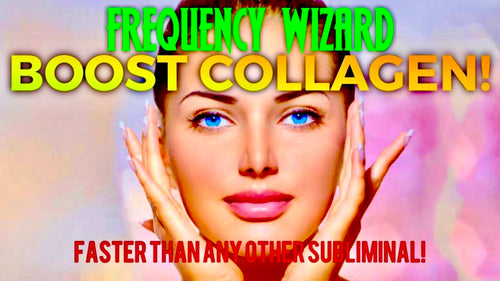 BOOST TONS OF COLLAGEN PRODUCTION IN YOUR FACE FAST! POWERFUL SUBLIMINAL AFFIRMATIONS MEDITATION - FREQUENCY WIZARD