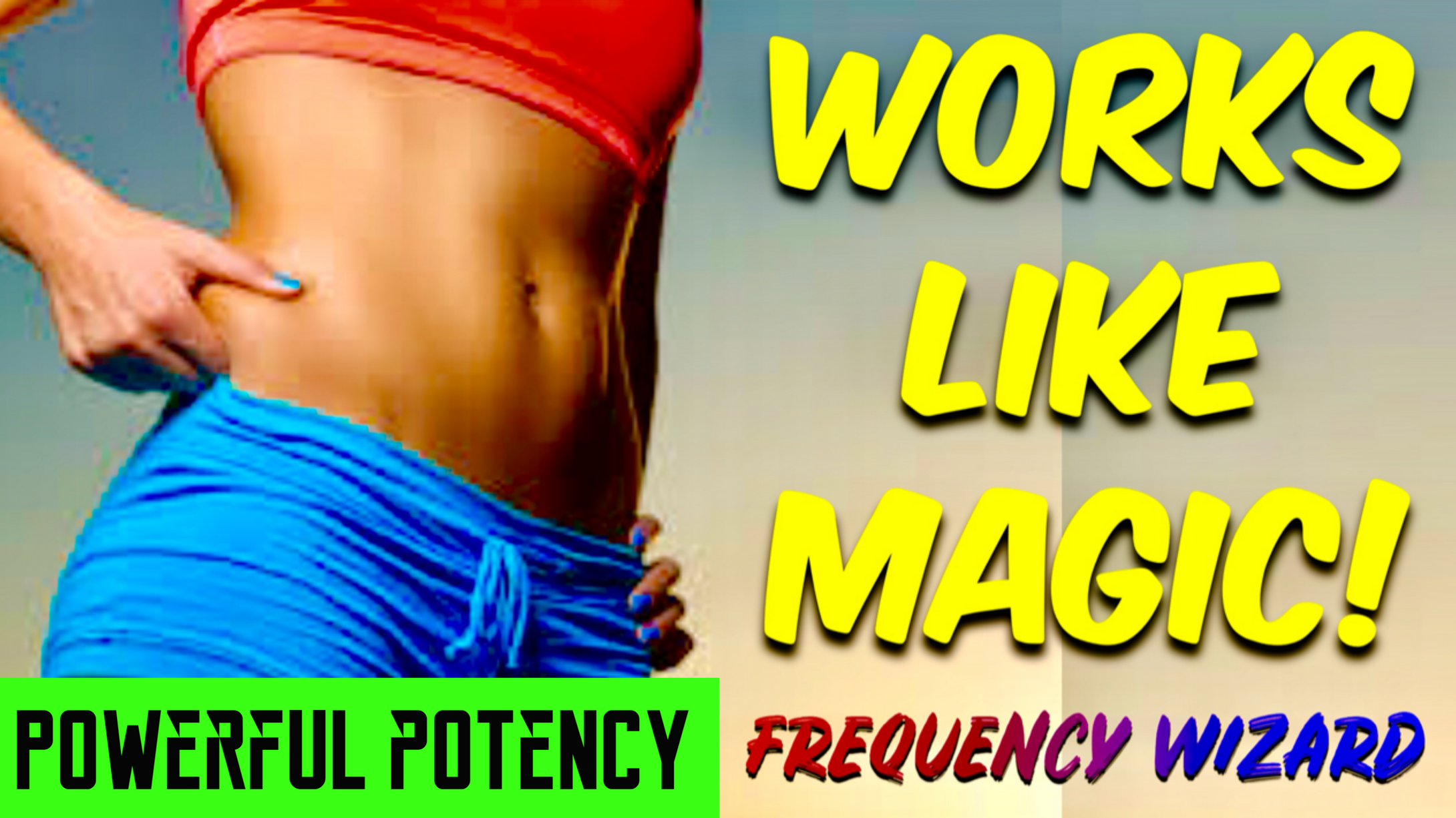 BURN BELLY FAT OFF COMPLETELY 100% FAST!  - FORCED SUBLIMINAL FREQUENCY WIZARD