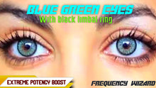 Load image into Gallery viewer, GET BLUE GREEN EYES WITH BLACK RING FAST! BINAURAL BEATS FREQUENCY WIZARD