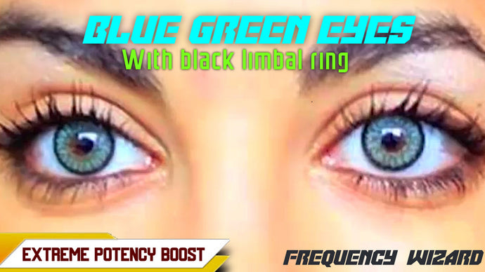 GET BLUE GREEN EYES WITH BLACK RING FAST! BINAURAL BEATS FREQUENCY WIZARD