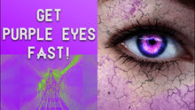 Load image into Gallery viewer, GET PURPLE EYES FAST!! SUBLIMINALS FREQUENCIES HYPNOSIS SPELL BIOKINESIS - FREQUENCY WIZARD