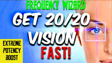 Load image into Gallery viewer, GET 20_20 VISION FAST! CORRECTING ASTIGMATISM, MIOPY, CATARACTS SUBLIMINAL AFFIRMATIONS BINAURAL - FREQUENCY WIZARD
