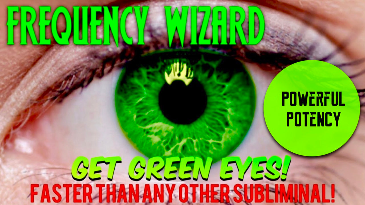 GET GREEN EYES FASTER THAN ANY OTHER SUBLIMINAL! BIOKINESIS BINAURAL BEATS MEDITATION HYPNOSIS - FREQUENCY WIZARD