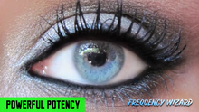 Load image into Gallery viewer, GET METALLIC SILVER SKY BLUE EYES FAST! CHANGE EYE COLOR NATURALLY - HYPNOSIS SUBLIMINAL - FREQUENCY WIZARD