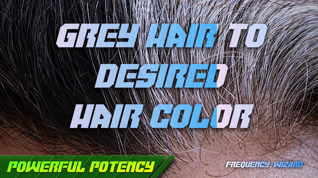 Grey Hair Reversal + Convert Grey hair to desired color!