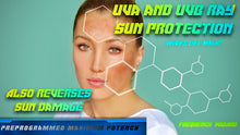 Load image into Gallery viewer, UVA UVB SUN RAY PROTECTION + SUN DAMAGE REVERSAL
