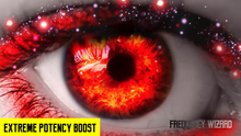 Load image into Gallery viewer, POWERFUL BIOKINESIS GET FIERY RED ORANGE EYES FAST! CHANGE YOUR EYE COLOR HYPNOSIS SUBLIMINAL - FREQUENCY WIZARD