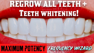 REGROW YOUR TEETH FAST! INCLUDING CHIPPED/BROKEN TEETH + EXTRA WHITENING EFFECT  POWERFUL SUBLIMINAL FREQUENCY WIZARD