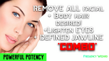 Load image into Gallery viewer, REMOVE UNWANTED FACIAL &amp; BODY HAIR FAST + LIGHTEN EYES &amp; GET DEFINED JAW LINE! *WORKS FOR MTF ALSO! - FREQUENCY WIZARD